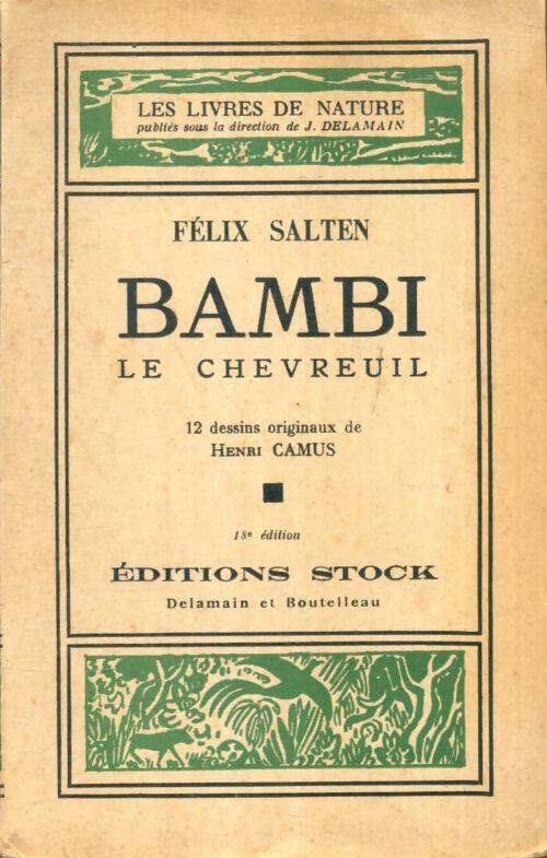 Livrenpoche : Bambi le chevreuil - Félix Salten - Livre