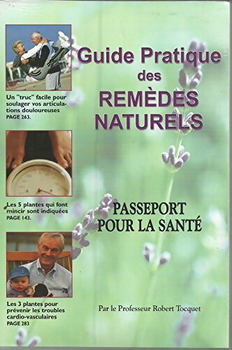 Livrenpoche : Guide pratique des remèdes naturels - Robert Tocquet - Livre