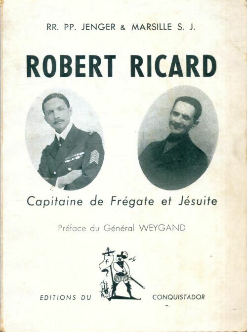 Livrenpoche : Robert Ricard, Capitaine de Frégate et Jésuite - S; J. P.; Marsille - Livre