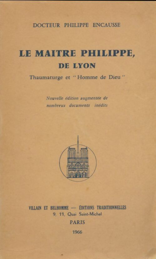 Livrenpoche : Le Maître Philippe, de Lyon - Philippe Encausse - Livre