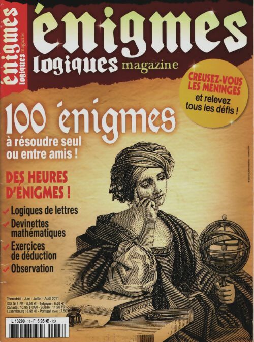 Livrenpoche : Enigmes logiques magazine n°18 - Collectif - Livre