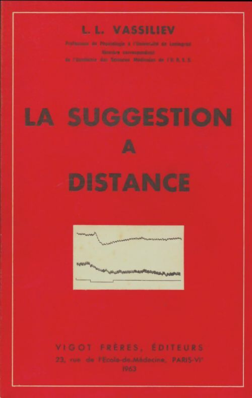 Livrenpoche : La suggestion à distance - L. L. Vassiliev - Livre