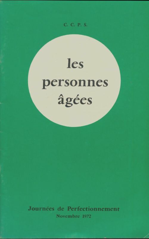 Livrenpoche : Les personnes agées - Collectif - Livre