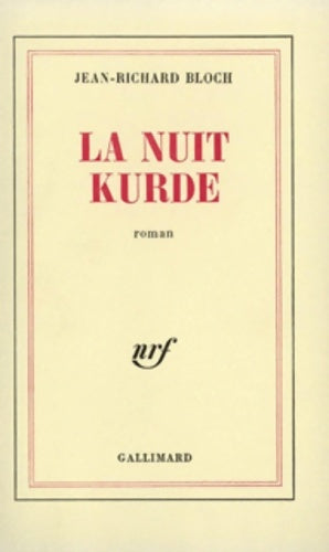 Livrenpoche : La nuit kurde - Jean-Richard Bloch - Livre