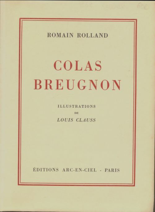 Livrenpoche : Colas Breugnon - Romain Rolland - Livre