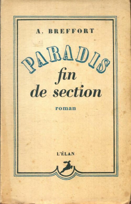 Livrenpoche : Paradis fin de section - A. Breffort - Livre