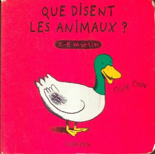 Livrenpoche : Que disent les animaux ? - Collectif - Livre