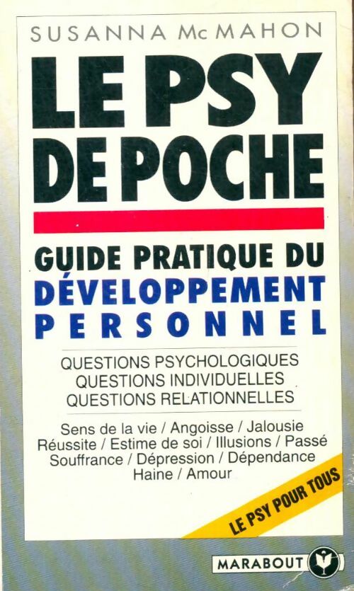 Livrenpoche : Le psy de poche - Susanna McMahon - Livre