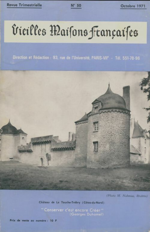 Livrenpoche : Vieilles maisons françaises n°50 - Collectif - Livre