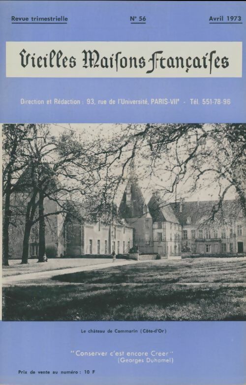 Livrenpoche : Vieilles maisons françaises n°56 - Collectif - Livre