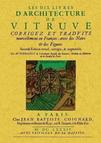 Livrenpoche : Les dix livres d'architecture de Vitruve - Collectif - Livre