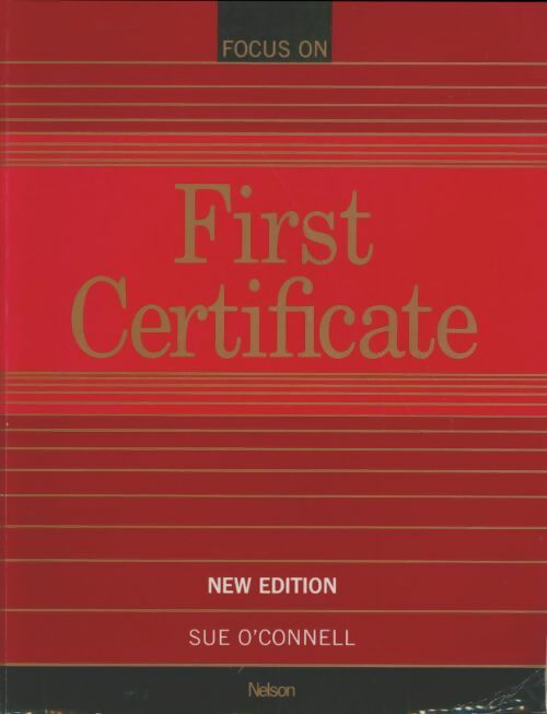 Livrenpoche : Focus on first certificate - Sue O'Connell - Livre