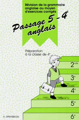 Livrenpoche : Passage 5e-4e anglais  - Annie Spratbrow - Livre