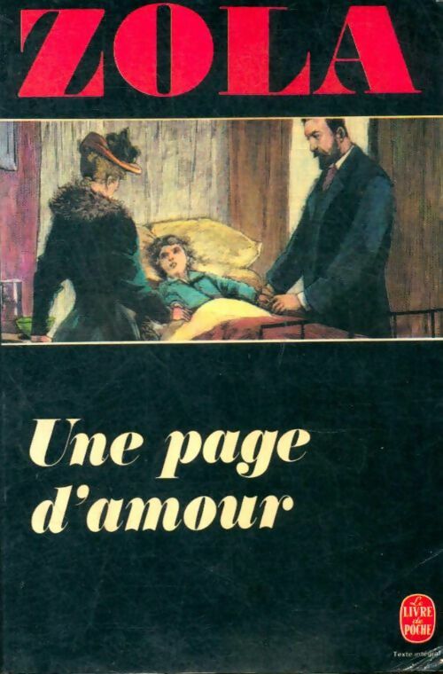 Livrenpoche : Une page d'amour - Emile Zola - Livre