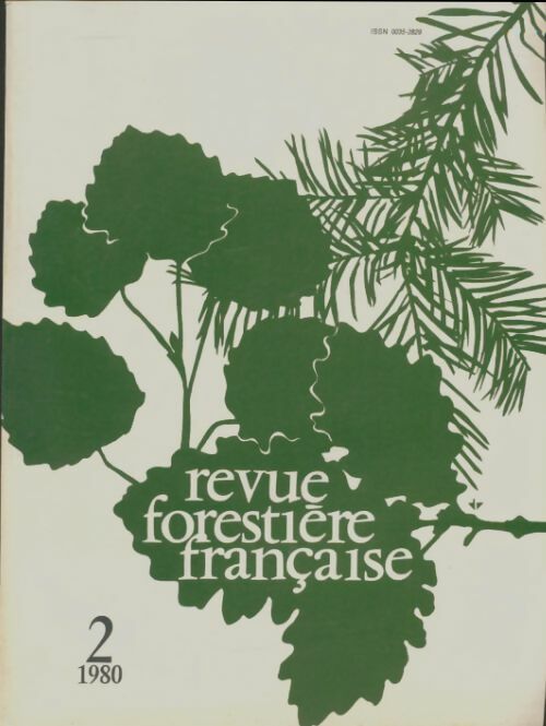 Livrenpoche : Revue forestière française 1980 n°2 - Collectif - Livre