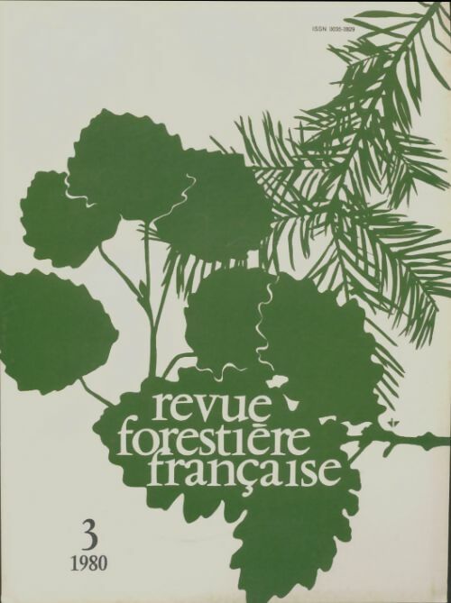Livrenpoche : Revue forestière française 1980 n°3 - Collectif - Livre