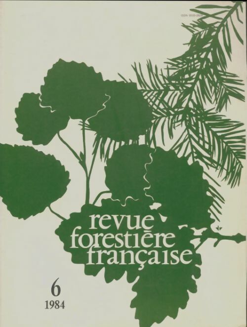 Livrenpoche : Revue forestière française 1984 n°6 - Collectif - Livre