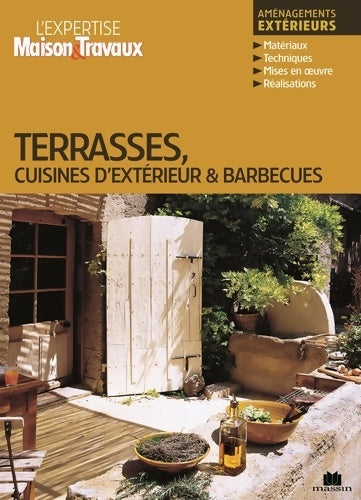 Livrenpoche : Terrasses cuisines d'extérieur et barbecues - Catherine Levard - Livre