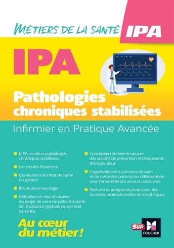 Livrenpoche : Infirmier en Pratique Avancée - IPA - Pathologies chroniques stabilisées - Collectif - Livre