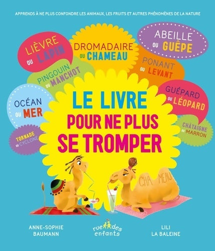 Livrenpoche : Le livre pour ne plus se tromper : Pour ne plus confondre les animaux les fruits et autres phénomènes nature - Anne-Sophie Baumann - Livre