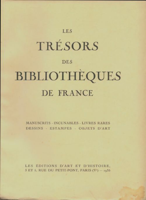 Livrenpoche : Les trésors des bibliothèques de France Tome V - Collectif - Livre