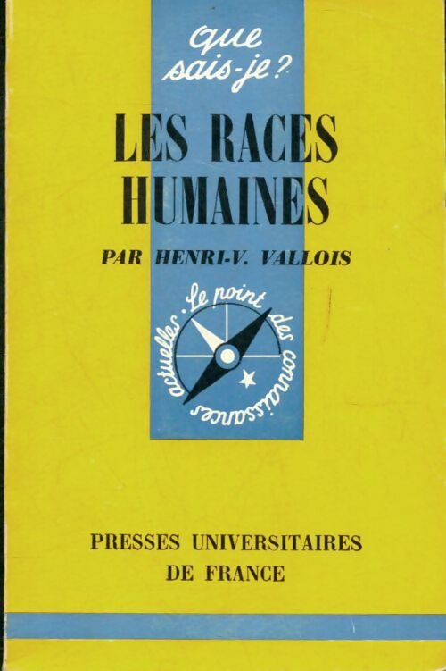 Livrenpoche : Les races humaines - Henri-V. Vallois - Livre