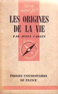 Livrenpoche : Les origines de la vie - Jules Carles - Livre