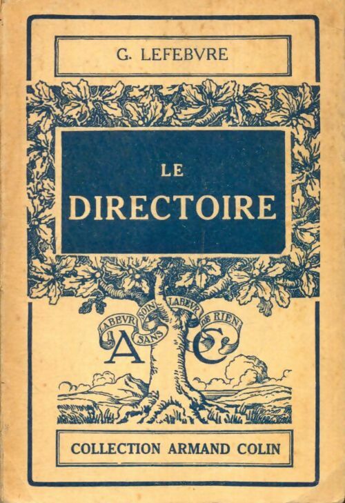 Livrenpoche : Le directoire - Georges Lefebvre - Livre