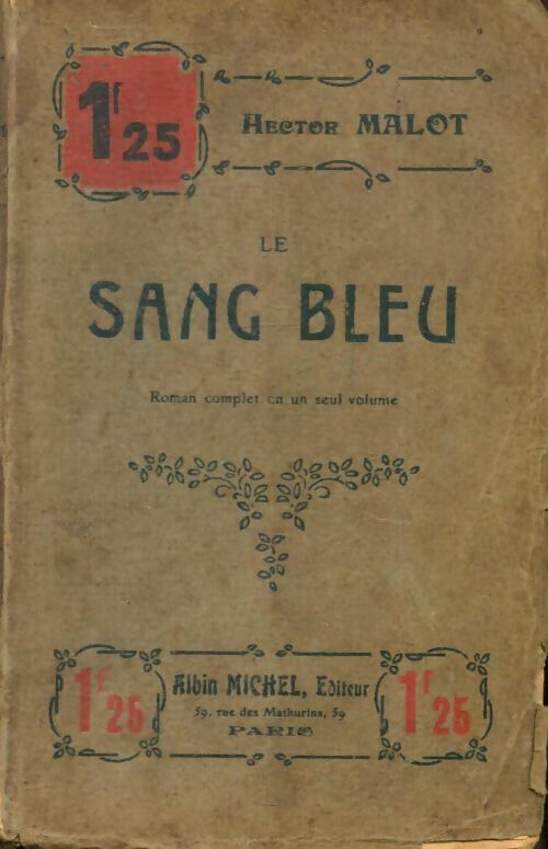 Livrenpoche : Le sang bleu - Hector Malot - Livre