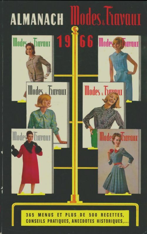Livrenpoche : Almanach Modes & Travaux 1966 - Collectif - Livre