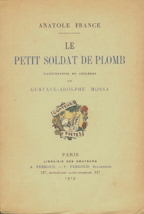 Livrenpoche : Le petit soldat de plomb  - Anatole France - Livre