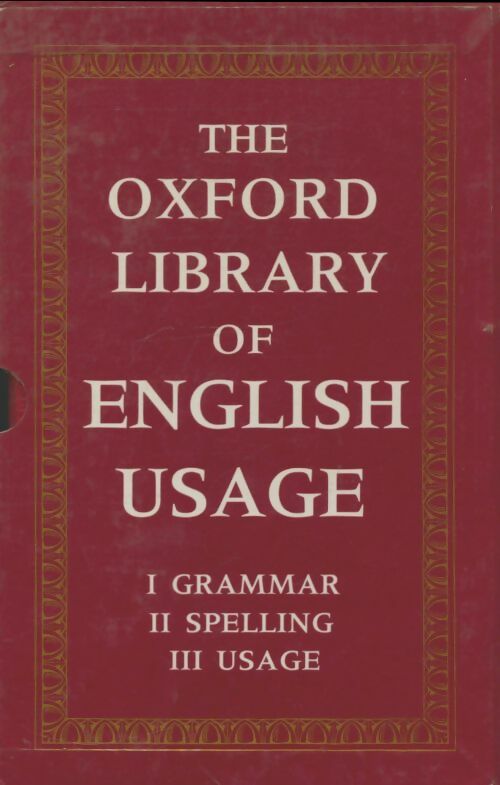 Livrenpoche : The oxford library of english usage - coffret 3 volumes - A.J. Thomson - Livre