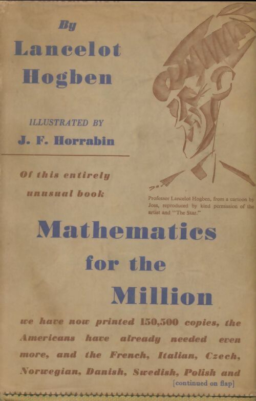 Livrenpoche : Mathematics for the million - Lancelot Hogben - Livre