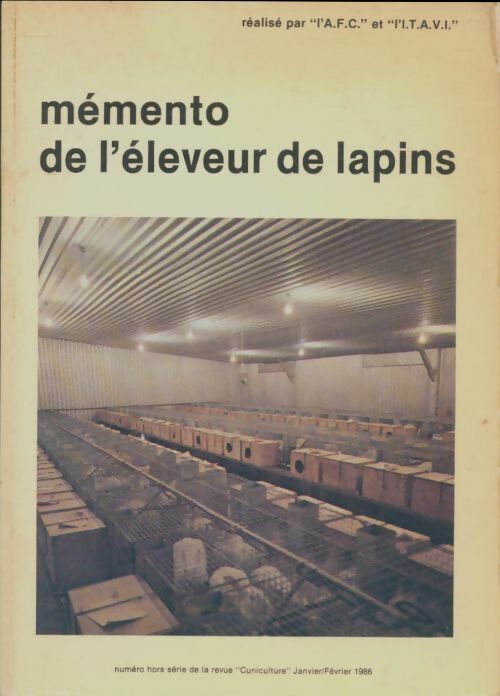 Livrenpoche : Mémento de l'éleveur de lapins - Henaff - Livre