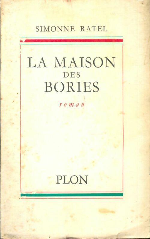 Livrenpoche : La maison des Bories - Simone Ratel - Livre