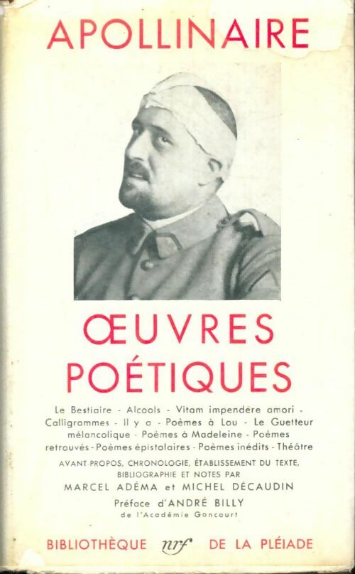 Livrenpoche : Oeuvres poétiques - Guillaume Apollinaire - Livre
