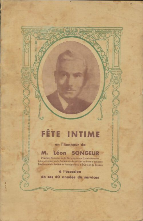 Livrenpoche : Fête intime - Léon Songeur - Livre