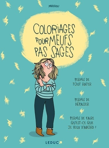 Livrenpoche : Coloriages pour meufs pas sages - Mathou - Livre