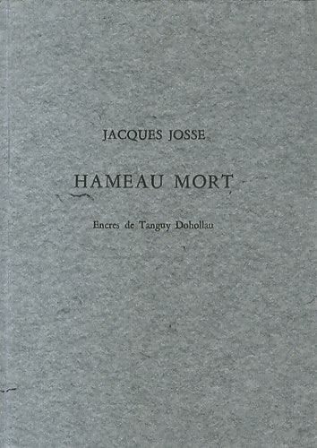 Livrenpoche : Hameau mort - Jacques Josse - Livre