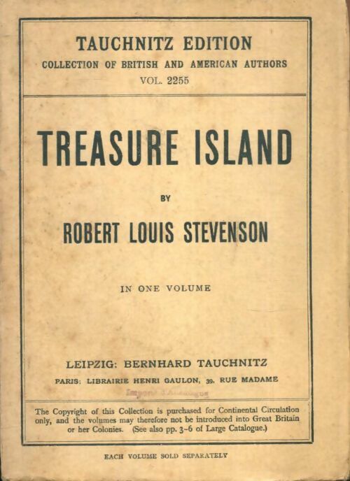 Livrenpoche : Treasure Island - Robert Louis Stevenson - Livre