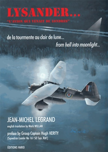 Livrenpoche : Lysander... L'avion qui venait de Londres - Jean-Michel Legrand - Livre
