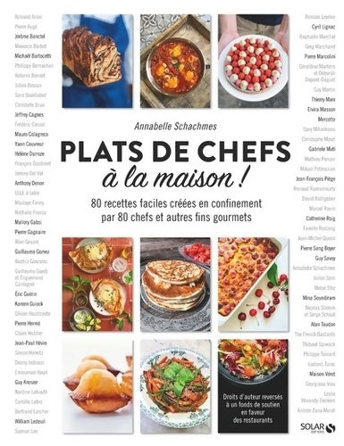 Livrenpoche : Plats de chefs à la maison - Annabelle Schachmes - Livre