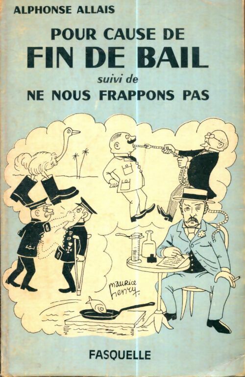 Livrenpoche : Pour cause de fin de bail / Ne nous frappons pas - Alphonse Allais - Livre