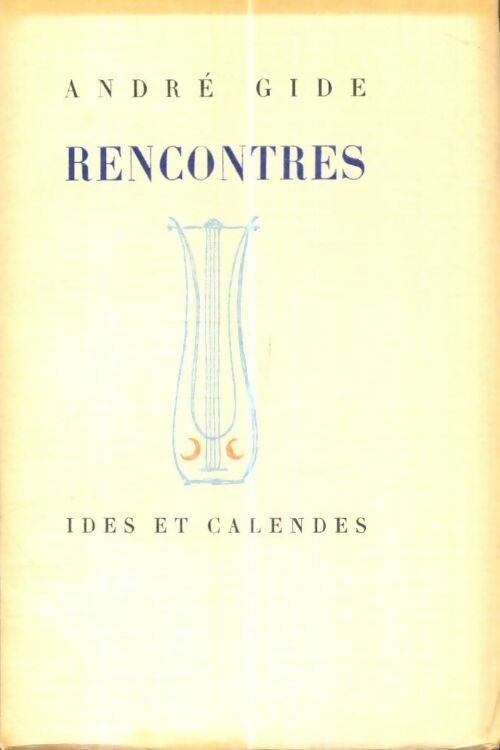 Livrenpoche : Rencontres - André Gide - Livre