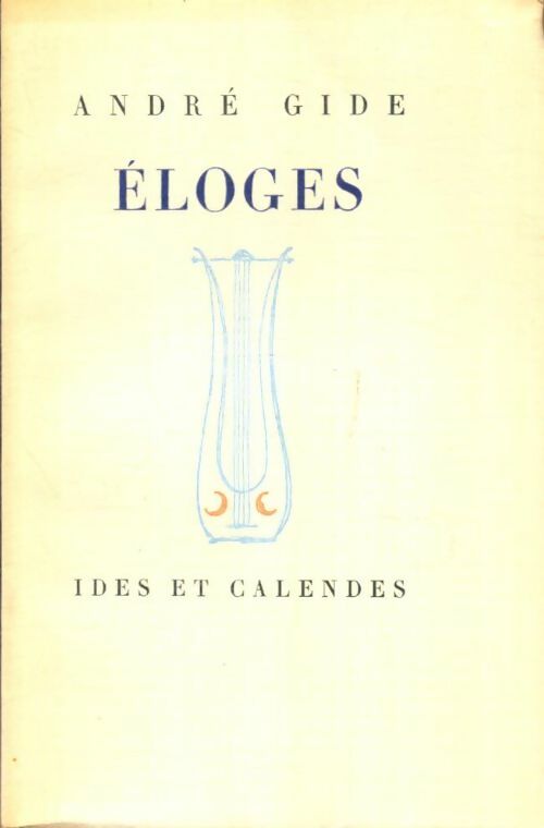 Livrenpoche : Eloges - André Gide - Livre