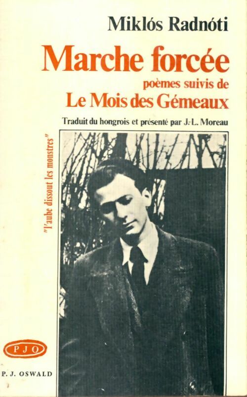 Livrenpoche : Marche forcée / Le mois des gémeaux - Miklos Radnoti - Livre