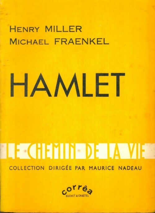 Livrenpoche : Hamlet - Henry Michael; Miller - Livre