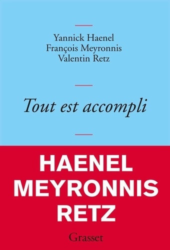 Livrenpoche : Tout est accompli - Yannick Haenel - Livre