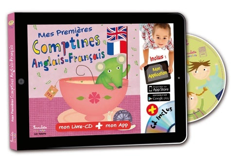 Livrenpoche : Mes premières comptines français-anglais - Collectif - Livre