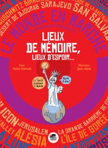 Livrenpoche : LIEUX DE mémoire LIEUX D'ESPOIR - Karine Tournade - Livre